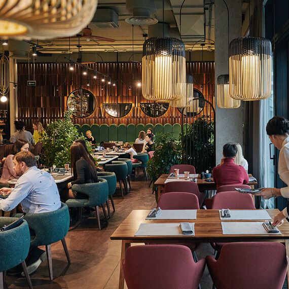 Restaurant interior